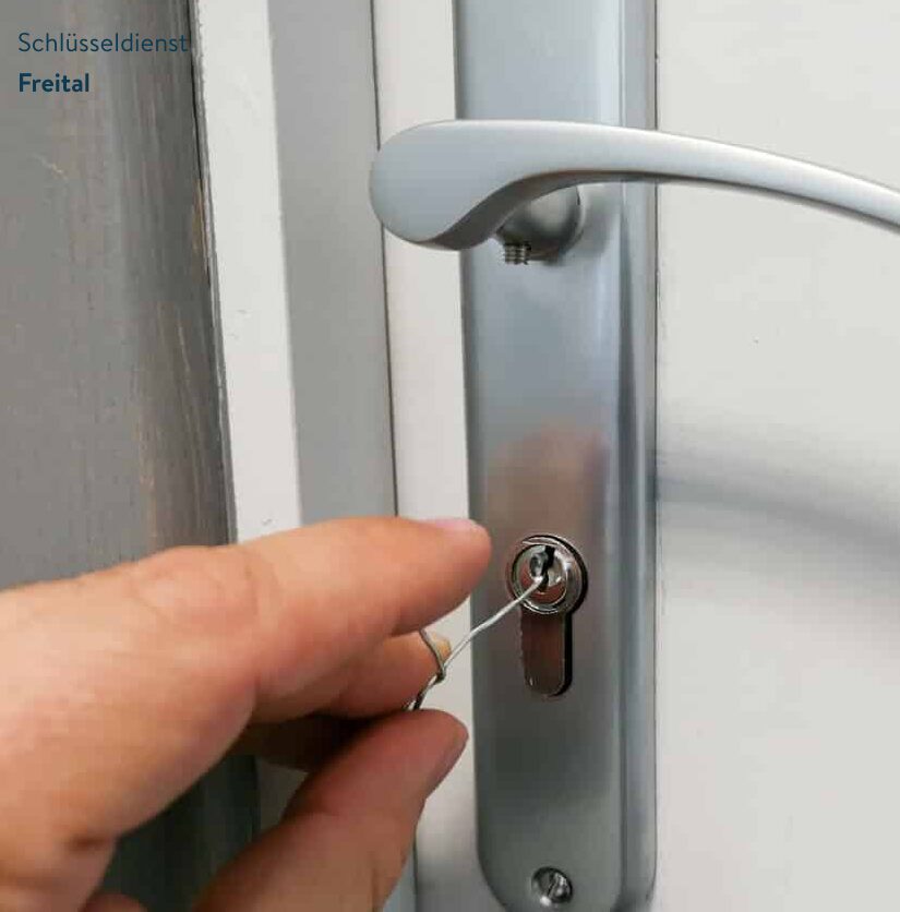 Türöffnung mit Draht